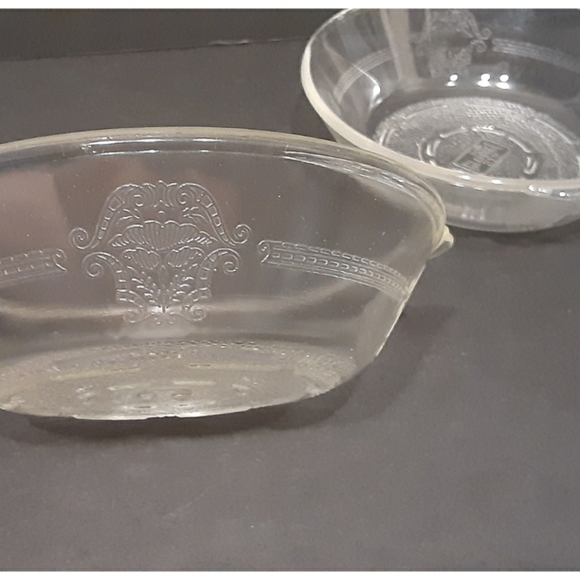 Glas Bake Clear Glass Plate 2pc D-03 - Picture 2 of 10